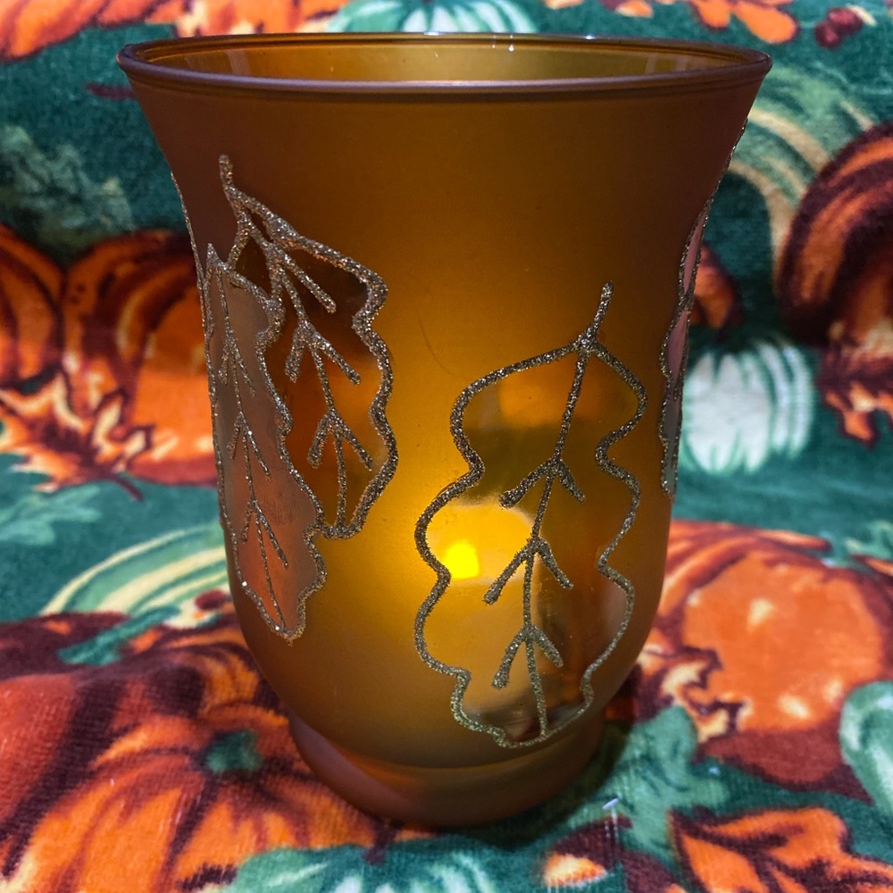 Fall candle holder - Picture 2 of 3